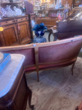 Load image into Gallery viewer, Vintage French Needlepoint Bench