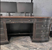 Load image into Gallery viewer, Custom Painted Office Desk & Chair