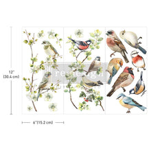 Load image into Gallery viewer, NESTLED WHISPERS - SMALL TRANSFER - 3 SHEETS 6X12 - REDESIGN WITH PRIMA