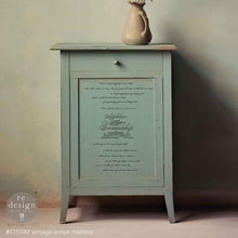 Load image into Gallery viewer, VINTAGE SCRIPT MASTERY - SMALL TRANSFER - 3 SHEETS 6X12 - REDESIGN WITH PRIMA