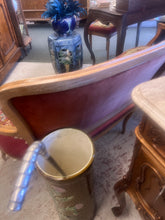Load image into Gallery viewer, Vintage French Needlepoint Bench