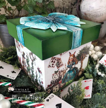 Load image into Gallery viewer, WHIMSICAL HOLIDAY DREAMS - MIDDY TRANSFER 8.5X11 - CHRISTMAS TRANSFER - REDESIGN WITH PRIMA