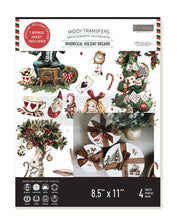 Load image into Gallery viewer, WHIMSICAL HOLIDAY DREAMS - MIDDY TRANSFER 8.5X11 - CHRISTMAS TRANSFER - REDESIGN WITH PRIMA