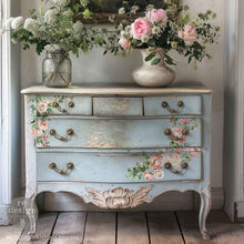 Load image into Gallery viewer, BLUSHING BLOOMS - SMALL TRANSFER - 3 SHEETS 6X12 - REDESIGN WITH PRIMA