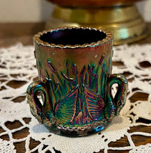 Load image into Gallery viewer, Westmoreland Carnival Glass Swan Toothpick Holder
