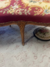 Load image into Gallery viewer, Vintage French Needlepoint Bench
