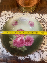 Load image into Gallery viewer, Vintage Victorian Bavaria Hand Painted Decorative 10in Bowl
