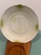 Load image into Gallery viewer, Victorian Hand Painted Cup &amp; Saucer with Wood Stand Germany
