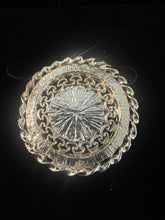 Load image into Gallery viewer, 1906 Indian Head &amp; Rhinestone Pendant (Bail Loop Has Broken off &amp; missing) AS IS
