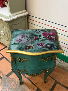 Vintage French Bombay Nightstand