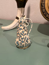 Load image into Gallery viewer, Jim Shore 2009 Blue &amp; White Cat Ornament
