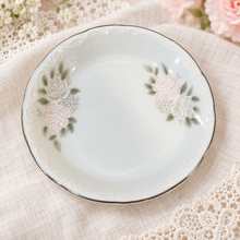 Load image into Gallery viewer, Sheffield Classic 501 Pink Rose Butter Pat Plate — 4 Inches
