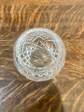 Load image into Gallery viewer, Vintage Crystal Rose Bowl
