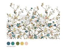 Load image into Gallery viewer, Blue Vine - Large Transfer - 4 Sheets 24x35
