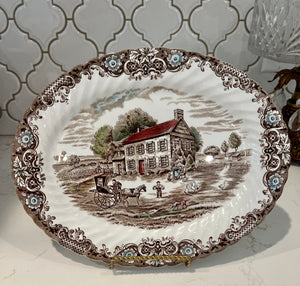 Heritage Hall Johnson Brothers Oval Platter