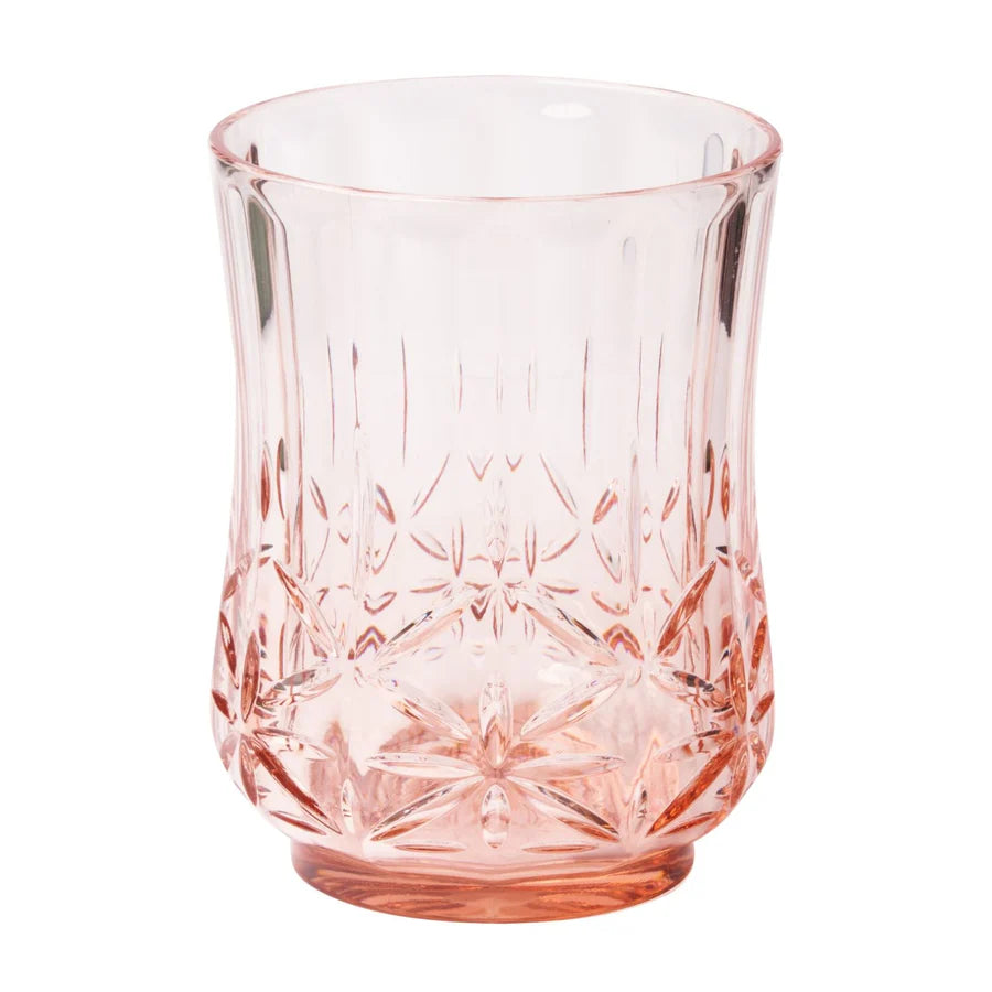 CLASSIC JUICE GLASS (SET OF 4) PLASTIC (PINK)