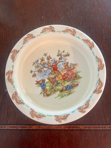 Vintage 4pc Set of Bunnykins Children's China