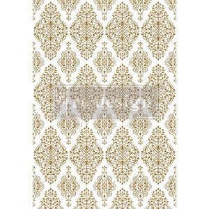 FURNITURE TRANSFERS - GOLDEN DAMASK - KACHA - REDESIGN WITH PRIMA