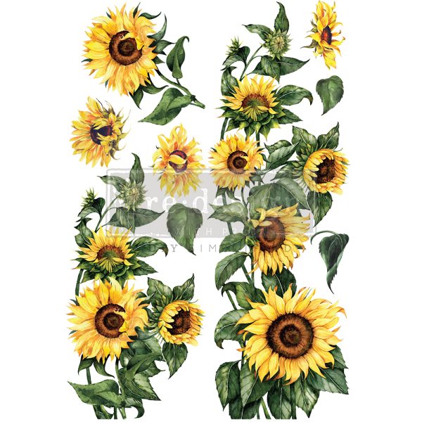 FURNITURE TRANSFERS - SUNFLOWER - REDESIGN WITH PRIMA