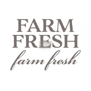 FURNITURE TRANSFER - FARM FRESH - REDESIGN WITH PRIMA